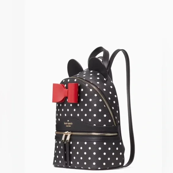 Kate Spade New York Disney Minnie Mouse Backpack NEW WITH TAGS - Picture 3 of 8